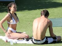 Madison Beer Sexy Camel Toe Bikini Set LATEST Leaked