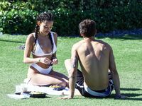 Madison Beer Sexy Camel Toe Bikini Set LATEST Leaked