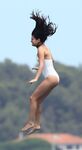 Selena Gomez See-Through One-Piece Set Leaked