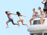 Selena Gomez See-Through One-Piece Set Leaked