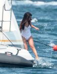 Selena Gomez See-Through One-Piece Set Leaked