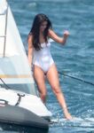Selena Gomez See-Through One-Piece Set Leaked