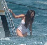 Selena Gomez See-Through One-Piece Set Leaked