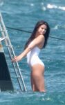 Selena Gomez See-Through One-Piece Set Leaked