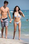 Madison Beer Bikini Camel Toe Public Beach Set Leaked