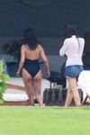 Selena Gomez Sexy One-Piece Swimsuit Paparazzi Set Leaked