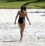Selena Gomez Sexy One-Piece Swimsuit Paparazzi Set Leaked