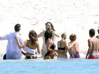 Selena Gomez Sexy One-Piece Swimsuit Paparazzi Set Leaked