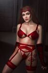 Kalinka Fox Scarlet Witch Cosplay Patreon Set Leaked