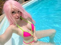 Belle Delphine Nude Pool Holiday Onlyfans Set Leaked