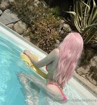 Belle Delphine Nude Pool Holiday Onlyfans Set Leaked