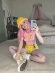 Belle Delphine Yellow Hat Full Onlyfans Set Leaked