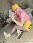 Belle Delphine Yellow Hat Full Onlyfans Set Leaked