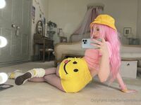Belle Delphine Yellow Hat Full Onlyfans Set Leaked