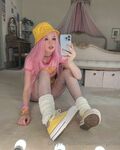 Belle Delphine Yellow Hat Full Onlyfans Set Leaked