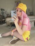 Belle Delphine Yellow Hat Full Onlyfans Set Leaked