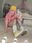 Belle Delphine Yellow Hat Full Onlyfans Set Leaked