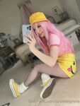 Belle Delphine Yellow Hat Full Onlyfans Set Leaked