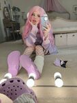 Belle Delphine Purple Crocs Full Onlyfans Set Leaked