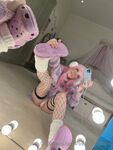 Belle Delphine Purple Crocs Full Onlyfans Set Leaked