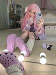 Belle Delphine Purple Crocs Full Onlyfans Set Leaked