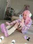 Belle Delphine Purple Crocs Full Onlyfans Set Leaked