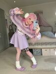 Belle Delphine Purple Crocs Full Onlyfans Set Leaked