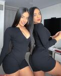 Gemelas Abello Aka Twins Bella Nude Curvy Boobs And Booty Onlyfans Leaks Photos