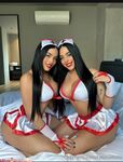 Gemelas Abello Aka Twins Bella Nude Curvy Boobs And Booty Onlyfans Leaks Photos