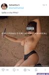 Ashwitha S AKA ashwitha4real Onlyfans Leaks Nude Photos