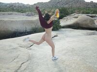 Lauren Summer Outdoor Naked Showing Her Boobs And Booty Album