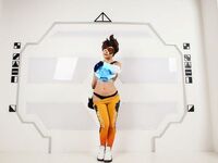 Kalinka Fox Overwatch Tracer Cosplay OnlyFans Set Leaked