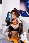 Kalinka Fox Overwatch Tracer Cosplay OnlyFans Set Leaked