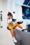 Kalinka Fox Overwatch Tracer Cosplay OnlyFans Set Leaked