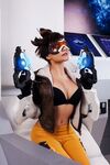 Kalinka Fox Overwatch Tracer Cosplay OnlyFans Set Leaked