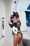 Kalinka Fox Overwatch Tracer Cosplay OnlyFans Set Leaked
