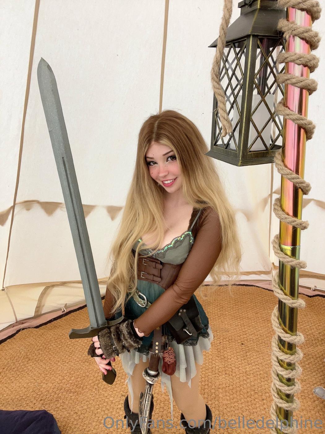 Belle Delphine Fantasy Renfair Cosplay Onlyfans Set Leaked