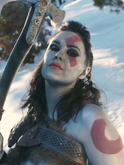 Meg Turney Nude Kratos Cosplay Onlyfans album