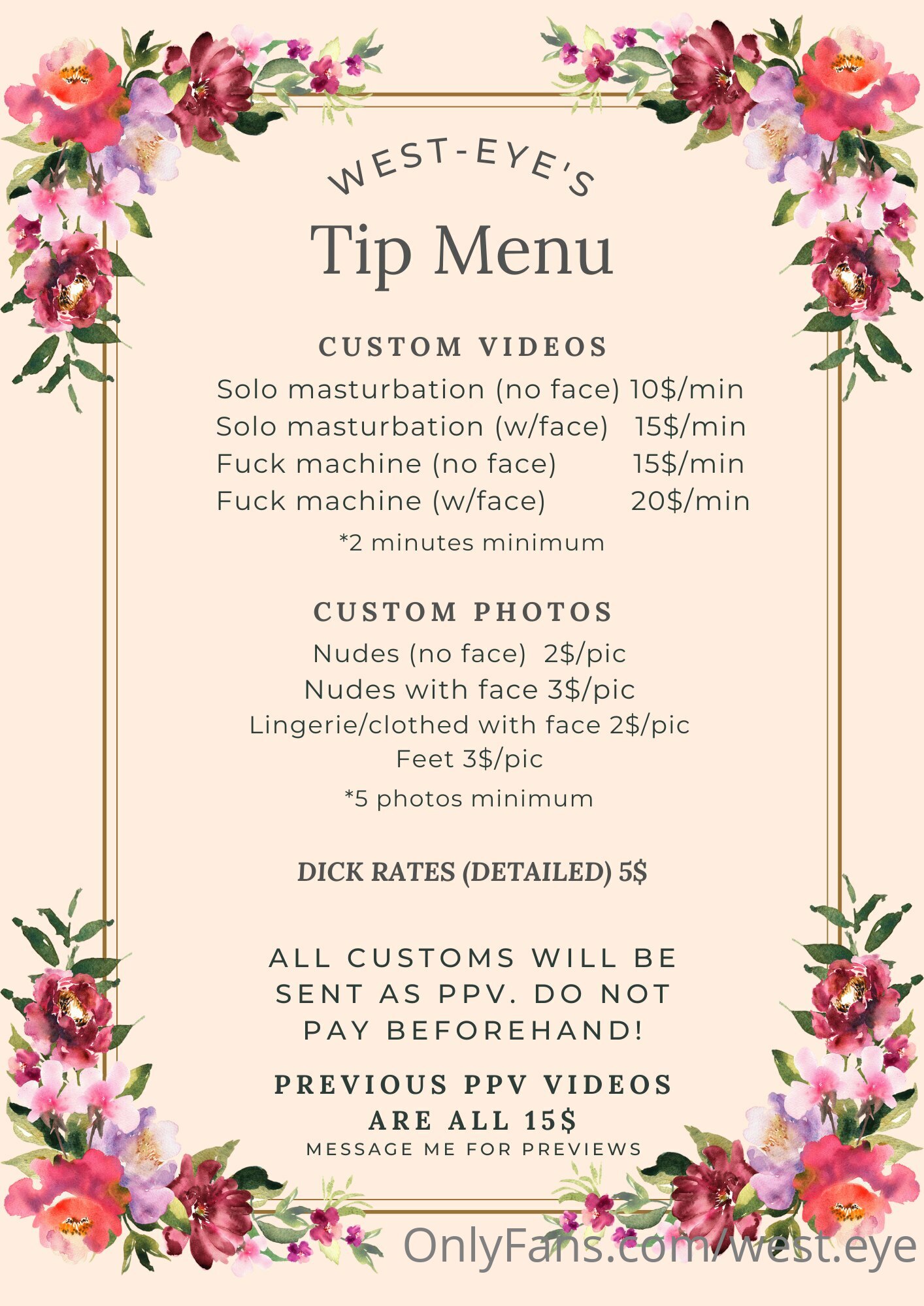 West.eye Onlyfans Leaks Nude Photos